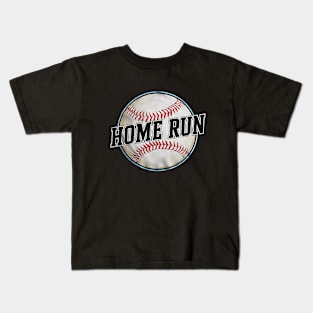 Baseball Lover Home Run Kids T-Shirt